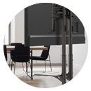 Suports paret o sostre projectors i pantalles