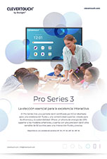 Catálogo monitor interactivo Clevertouch Pro Series 3
