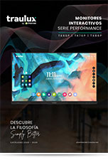 Catàleg monitors interactius Traulux Serie Performance