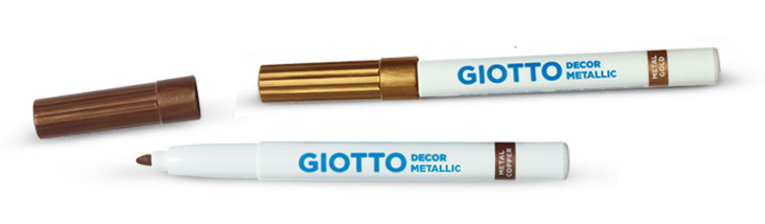 Retoladors Giotto Decor Metallic