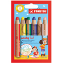 Llapis de Colors Stabilo 3 en 1 woody