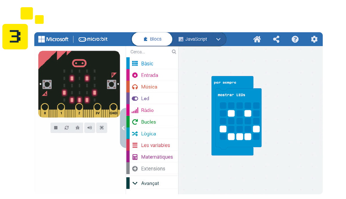 Programación bloques Make Code