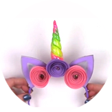 Tutorial diadema unicornio
