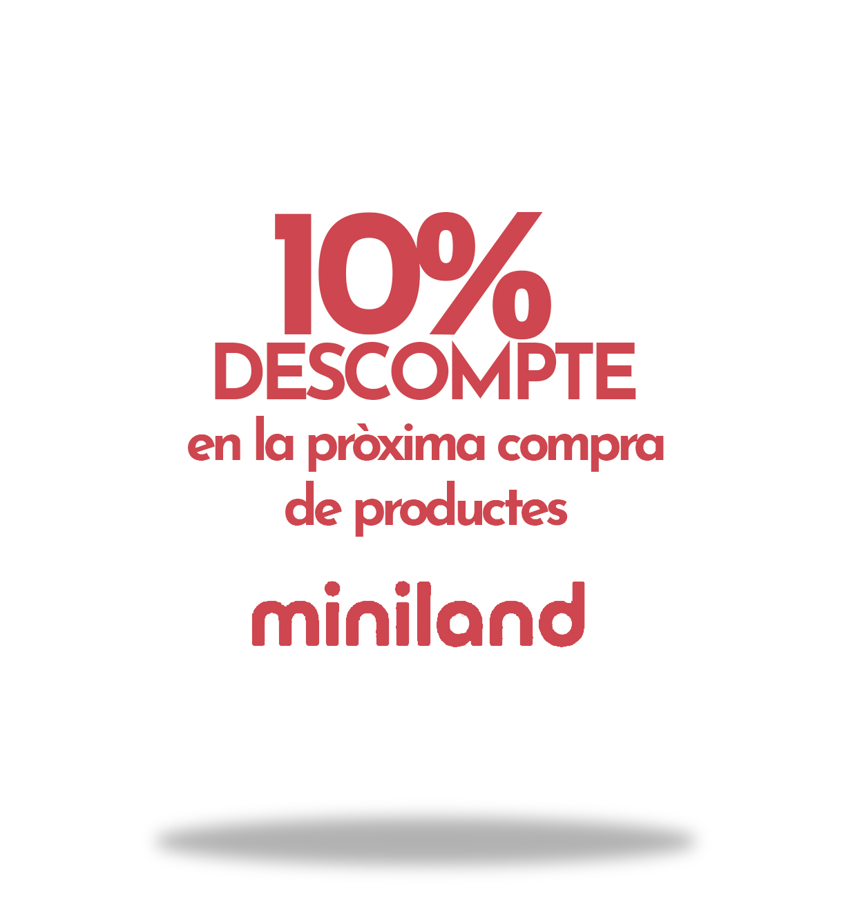 10% Descompte en Jocs Miniland