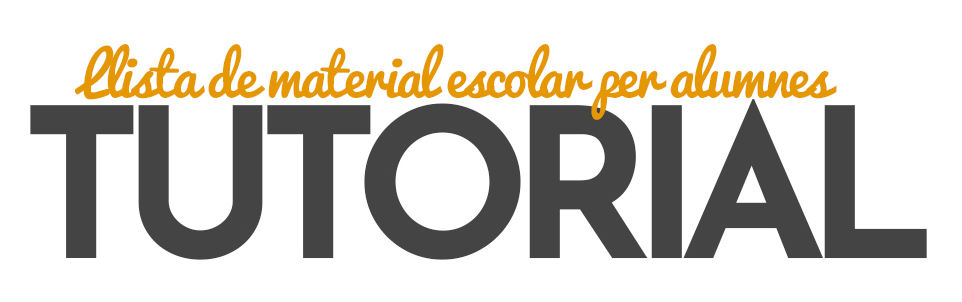 Tutorial Llista Alumnes