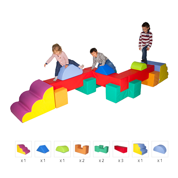 Kit prisma amb obstacles - Material psicomotricita