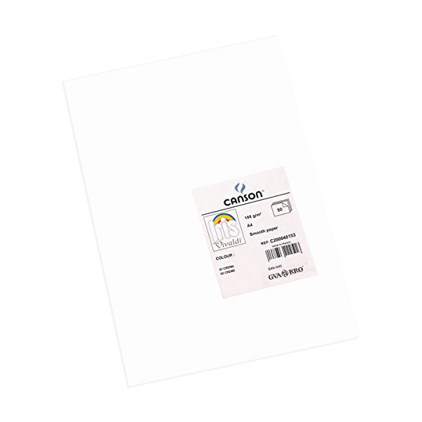 Pack 25 cartolines Iris Blanc