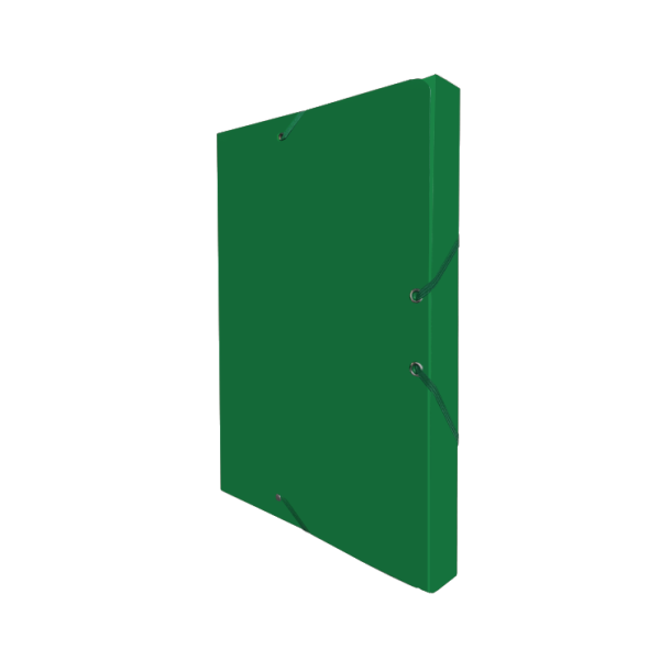 Carpeta cartró projectes llom 3 cm Foli Verd