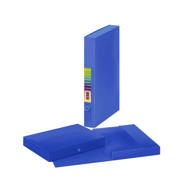 ** Carpeta polipropilè translúcid projectes llom 5 cm Blau