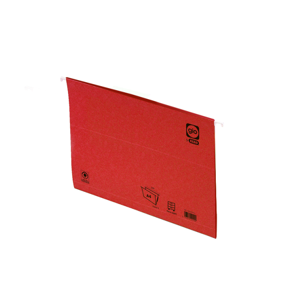 Carpeta colgante visor superior Folio Rojo