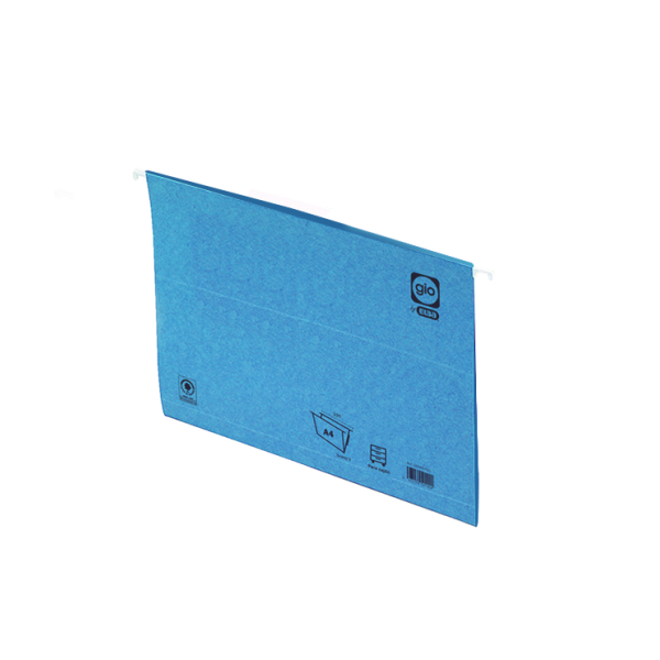 Carpeta colgante visor superior Folio Azul