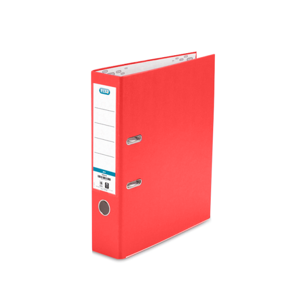 Arxivador palanca folrat Elba Rado Top Foli 80 mm Vermell