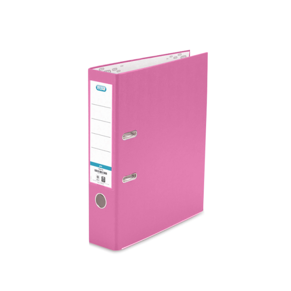 Arxivador palanca folrat Elba Rado Top Foli 80 mm Rosa