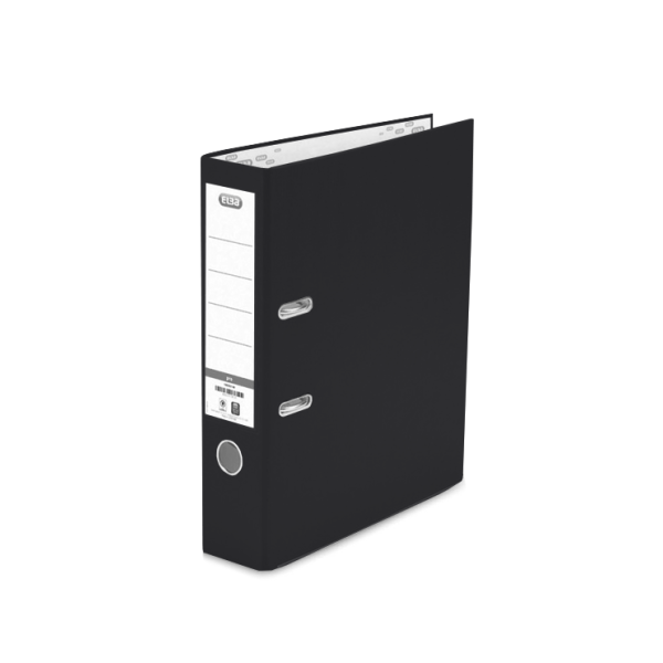 Arxivador palanca folrat Elba Rado Top Foli 80 mm Negre