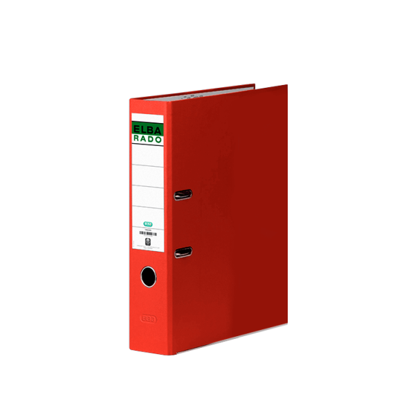 Arxivador palanca forat Elba Rado Chic A4 75 mm Vermell