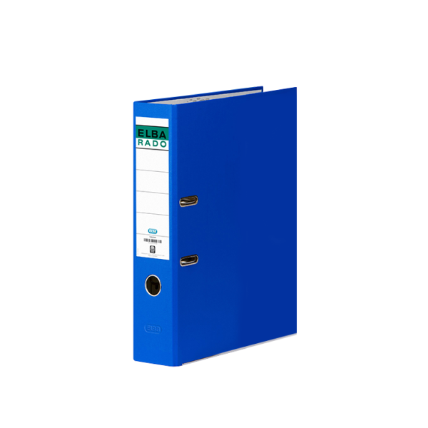 Arxivador palanca folrat Elba Rado Chic A4 75 mm Blau
