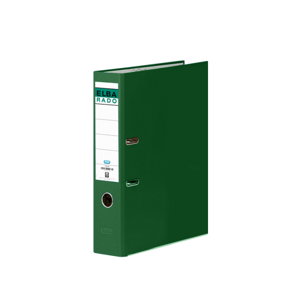 Arxivador palanca folrat Elba Rado Chic A4 75 mm Verd