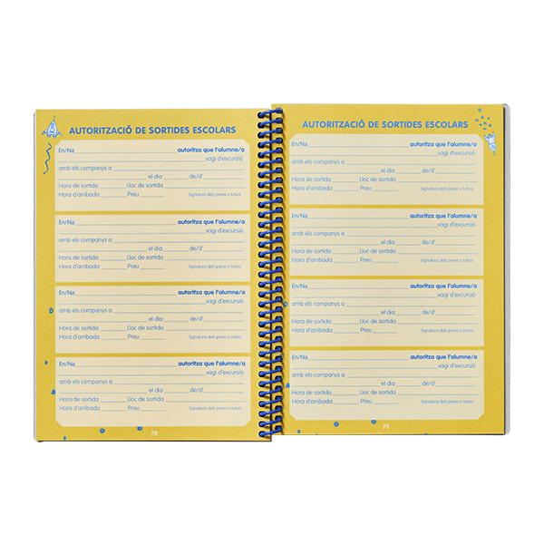 Agenda Infantil Cosmos Additio