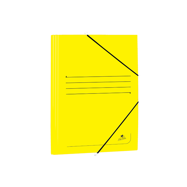 Carpeta gomes cartró Foli Groc