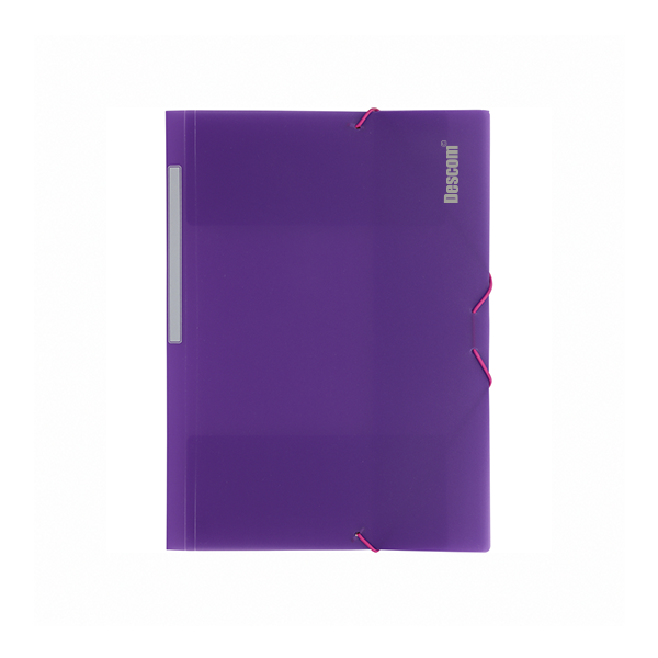 Carpeta gomes polipropilè Descom Foli Violeta