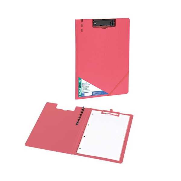 Carpeta amb pinça Foam Style Foli Vermell