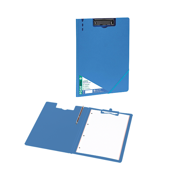 Carpeta amb pinça Foam Style Foli Blau