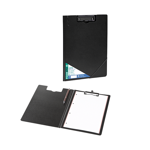 Carpeta amb pinça Foam Style Foli Negre