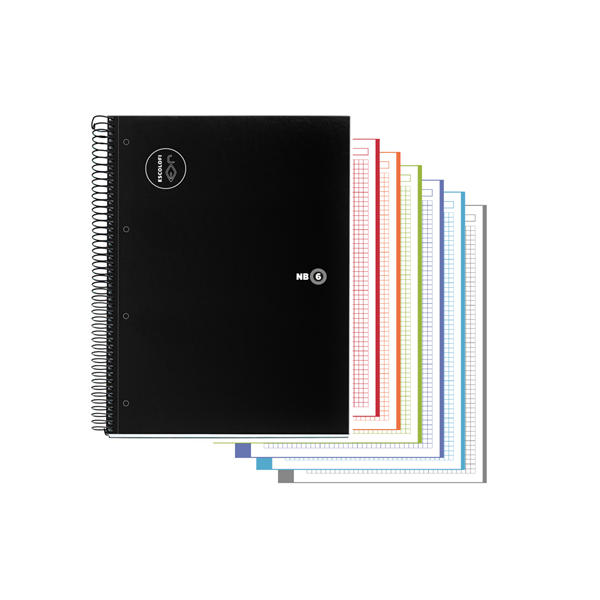 Quadern microperforat Escolofi Notebook 6 A4 quadr
