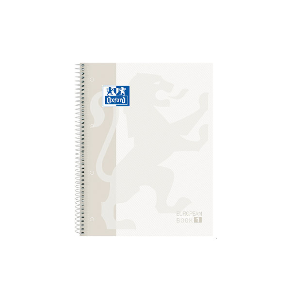 Quadern Oxford European Book 1 80 fulls A4 quadrícula 5x5 Blanc