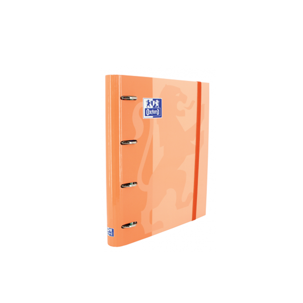 Carpeta cartró Oxford Ebinder Colors 4 anelles + r