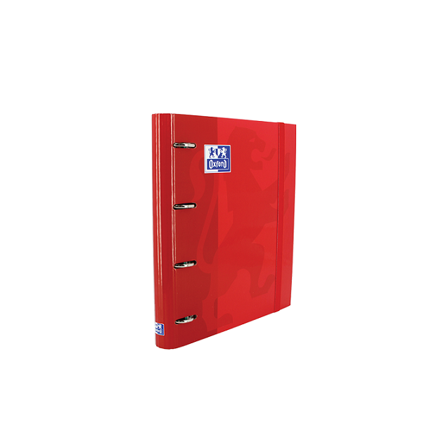Carpeta cartró Oxford Ebinder Colors 4 anelles + r