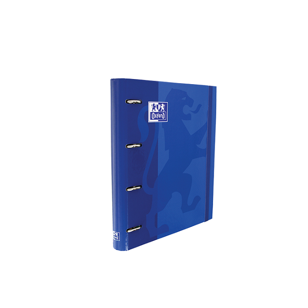 Carpeta cartró Oxford Ebinder Colors 4 anelles + r