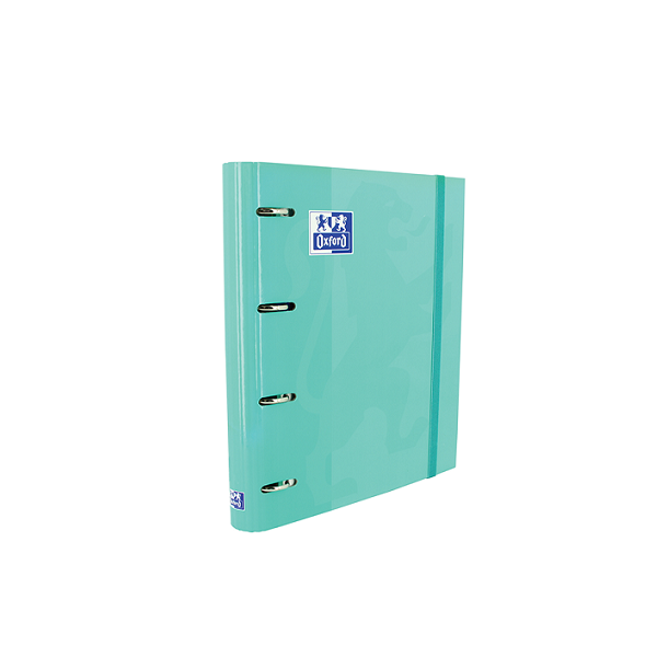 Carpeta cartró Oxford Ebinder Colors 4 anelles + r