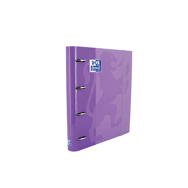 Carpeta cartró Oxford Ebinder Colors 4 anelles + r