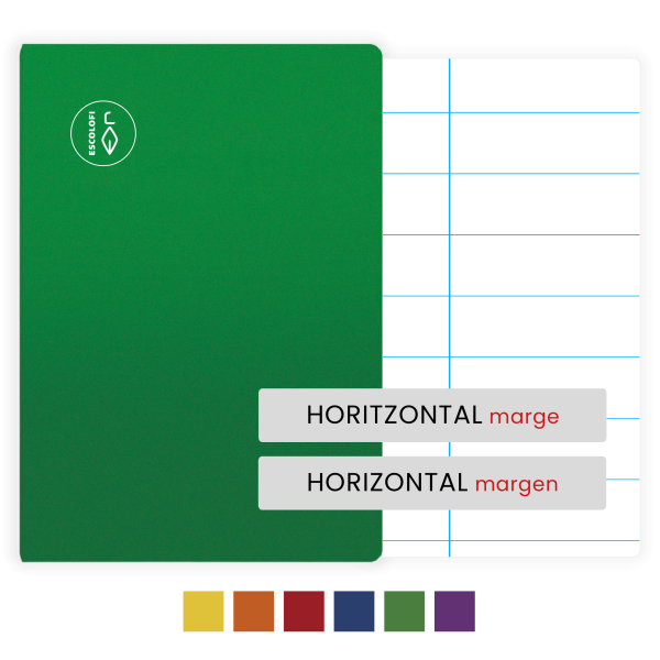 Libretas Escolofi Folio 50 hojas horizontal