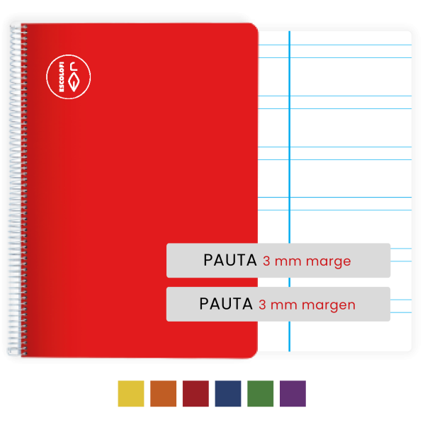 Quadern Escolofi Quart 50 fulls pauta 3 mm