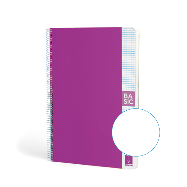 Quadern Escolofi Basic 80 fulls A4 80 gr llis Violeta