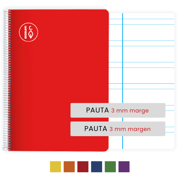 Quadern Escolofi Foli 50 fulls pauta 3 mm