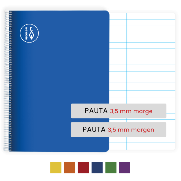 Quadern Escolofi Foli 50 fulls pauta 3,5 mm