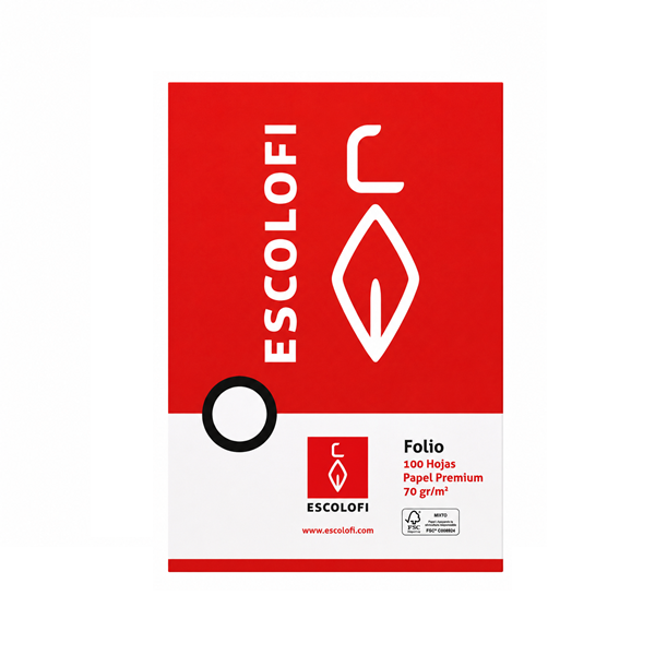 Recanvi Escolofi 100 fulls Foli 16 forats