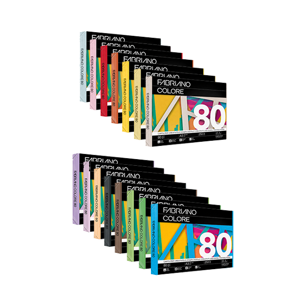 Paper de colors Colore 250 fulls A3