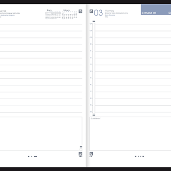 Agenda Oxford Minimal