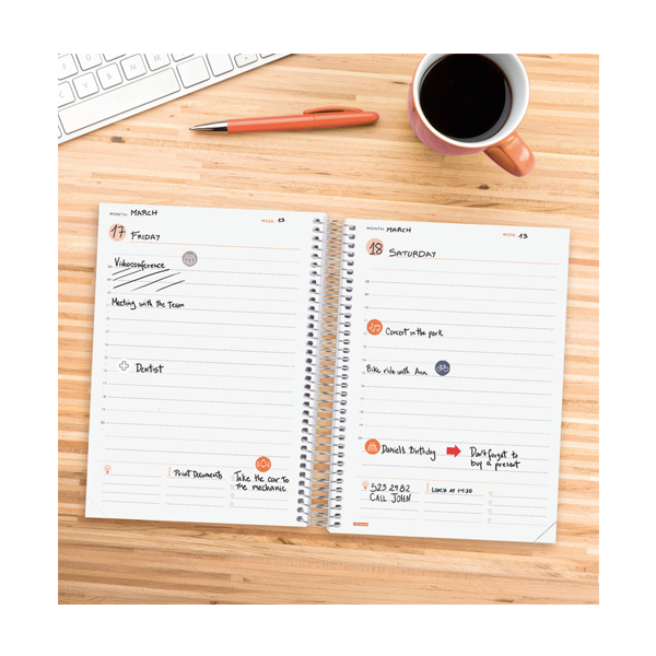 Agenda Finocam dia pàgina sense datar