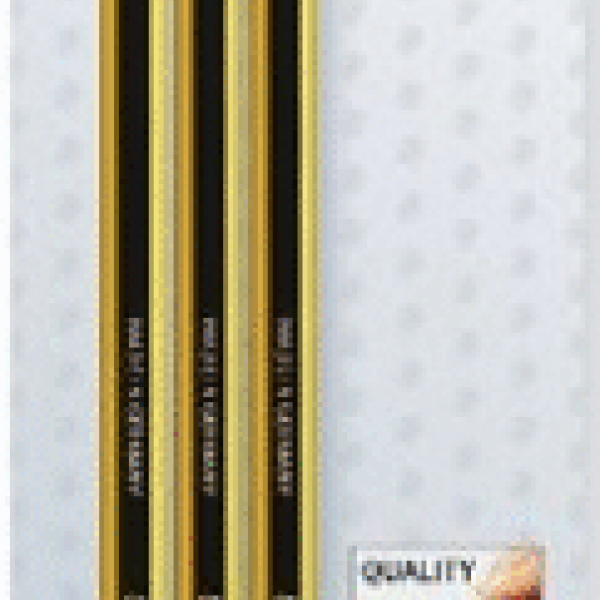 Blíster 3 llapis Staedtler Noris Nº 2 HB