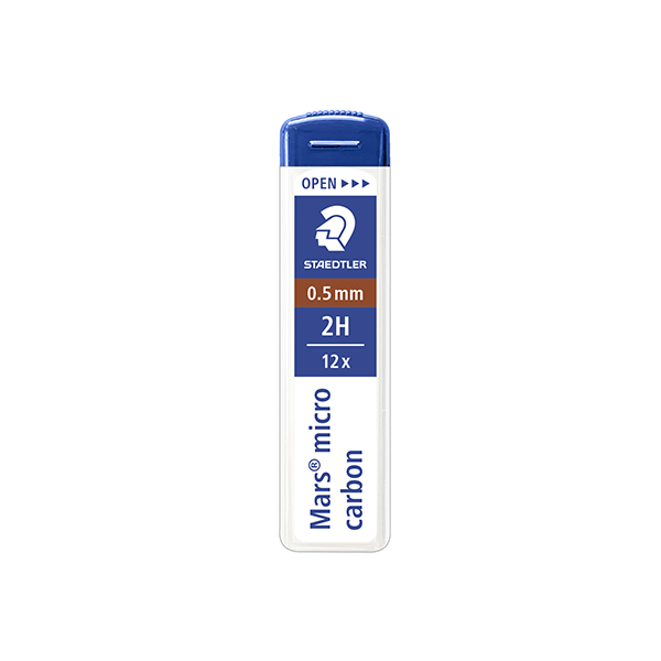 Minas para portaminas Staedtler Marsmicro carbón