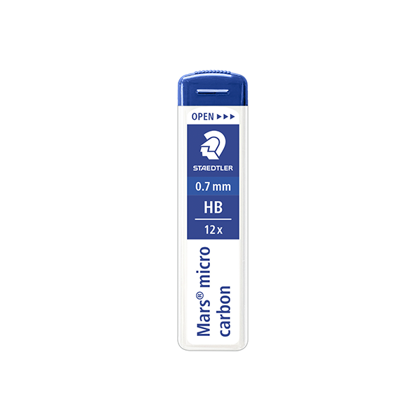 Minas para portaminas Staedtler Marsmicro carbón
