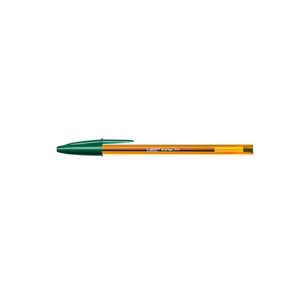 Bolígraf Bic Cristall Fine Verd