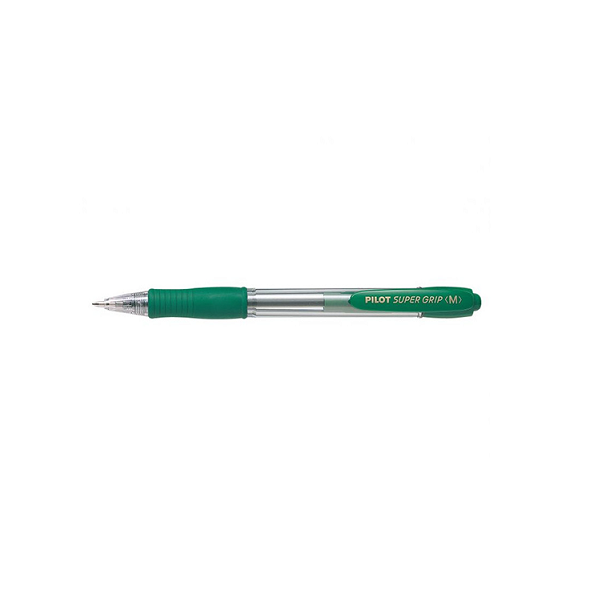 Bolígraf Pilot Super Grip carcassa Verda