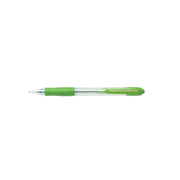 Bolígraf Pilot Super Grip carcassa Verd Clar