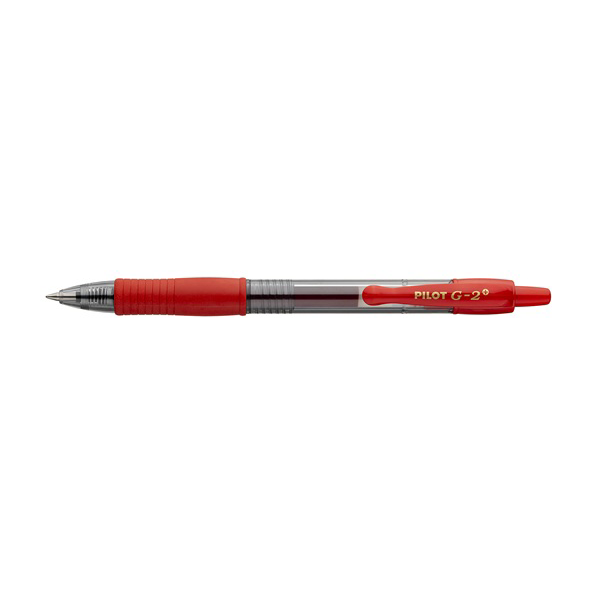 Bolígrafo gel Pilot G-2 Plus Rojo